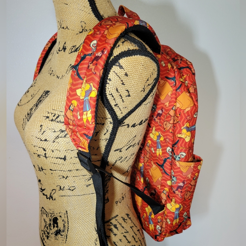 Emperors New Groove All-Over Print Nylon Full-Size Backpack - Picture 4 of 7